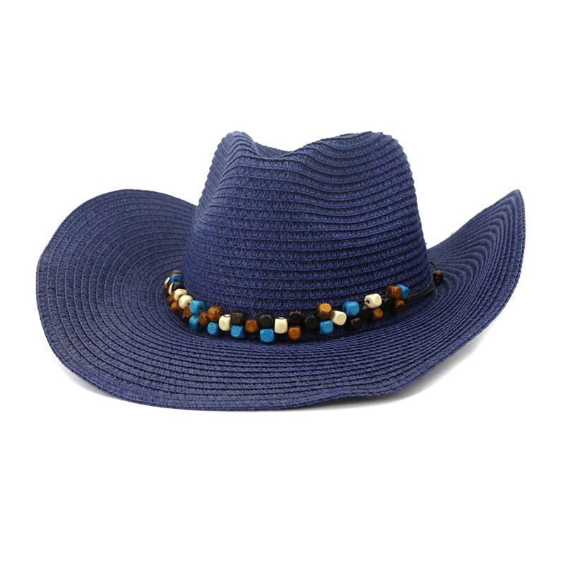 Olkihattu western cowboy hatut naisille cowgirl kesähatut naiselle aurinkohattu nahkahelmillä vyö rantalakki panama lippalakit: 2