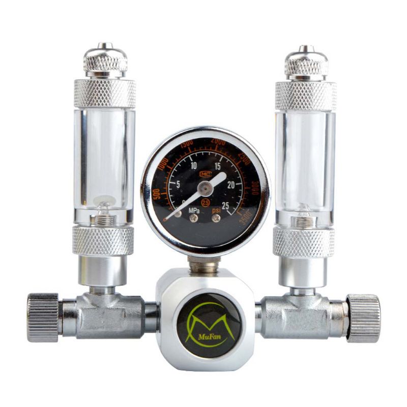 Aquarium CO2 Pressure Regulator 220V Electromagnetic Pressure Gauge System Regulator Automatic Electric Switch Pressure Reducer: 9FF801654-C