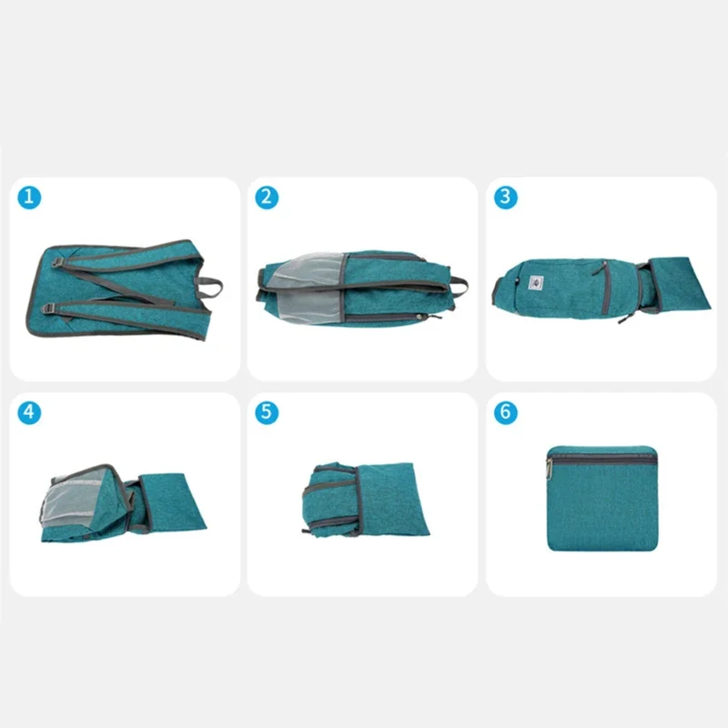 20l draagbare opvouwbare rugzakken voor mannen en vrouwen, ultralichte casual opvouwbare tassen voor buitenactiviteiten zoals klimmen, fietsen, wandelen, reizen en dagrugzakken