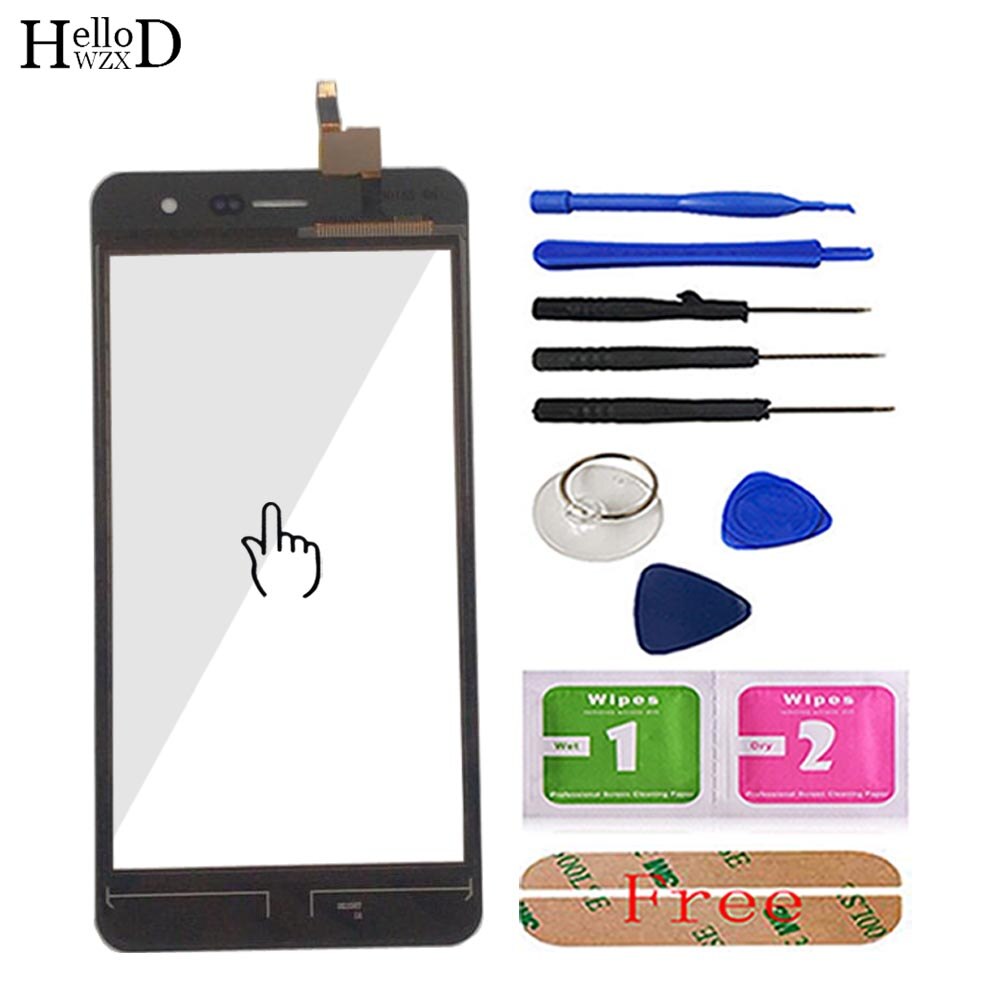 Touch Screen Glass For Fly Champ FS529 FS 529 Touch Screen Digitizer Panel Lens Glass Mobile Tools Adhesive