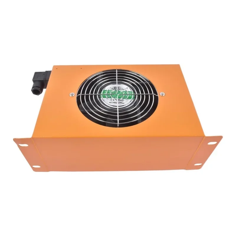 Ah0608t-ca 12 -v-hydraulikölkühler, 60l/ min, 48w-zoll -hydraulikluftkühler, luftgekühlter ölkühler, wärmeableitung, geringes geräusch