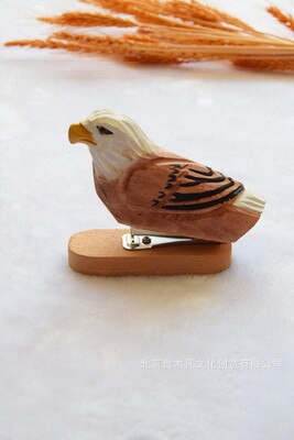 Handicraft Wooden Animal Stapler Office Supplies Wooden Stationery Stapler School Business Office: 12