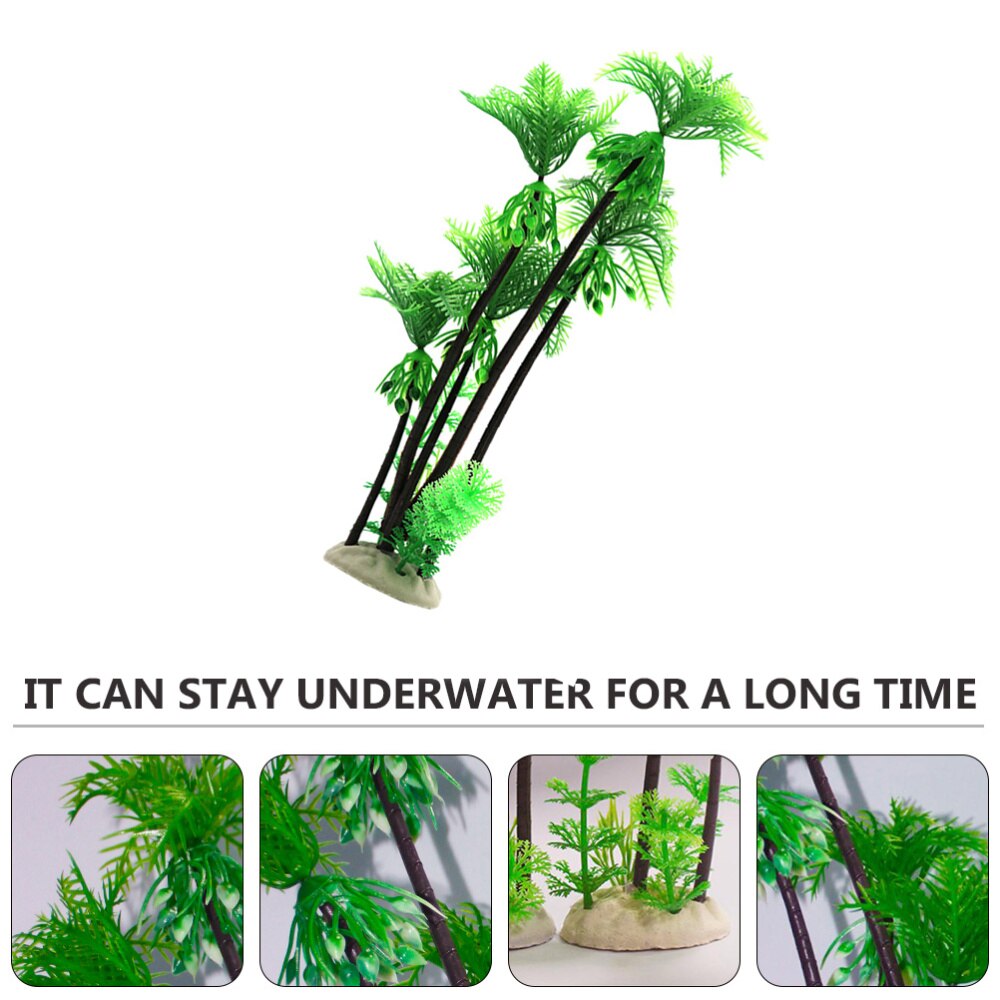 1Pc Aquarium Decoratie Waterplanten Ornament Voor Aquarium Thuis Aquarium