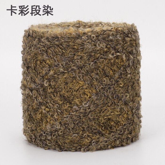 250G Fancy Wol Garen Zelfgemaakte Breigarens Haak Garen Discussies Gebreide Naaien Handwerken: Bruin