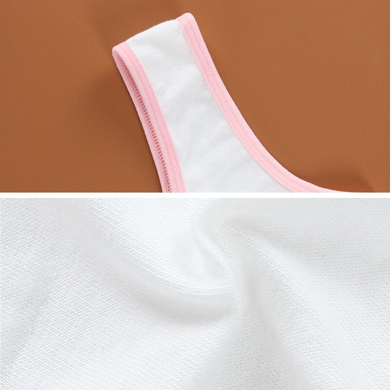 [B214] reggiseni per ragazze siere intimo simpatico gatto cotone reggiseno per bambini Adolescente reggiseni da allenamento per ragazze traspirante top per ragazza Crop