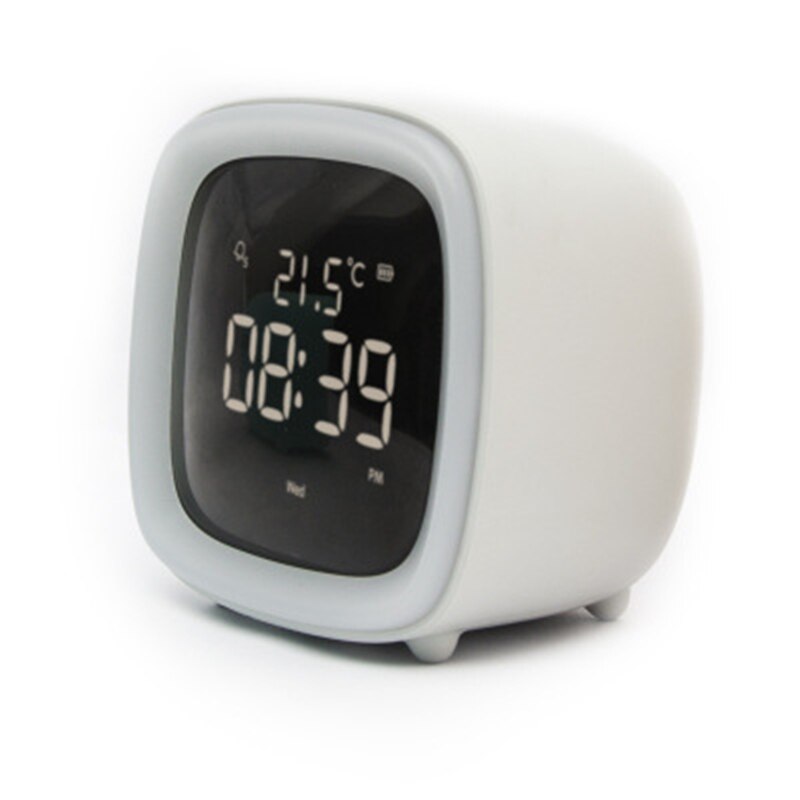Kids Alarm Clock Cute-TV Night Light Alarm Clock for Children Desk Clock Rechargeable Battery Operated: G378359