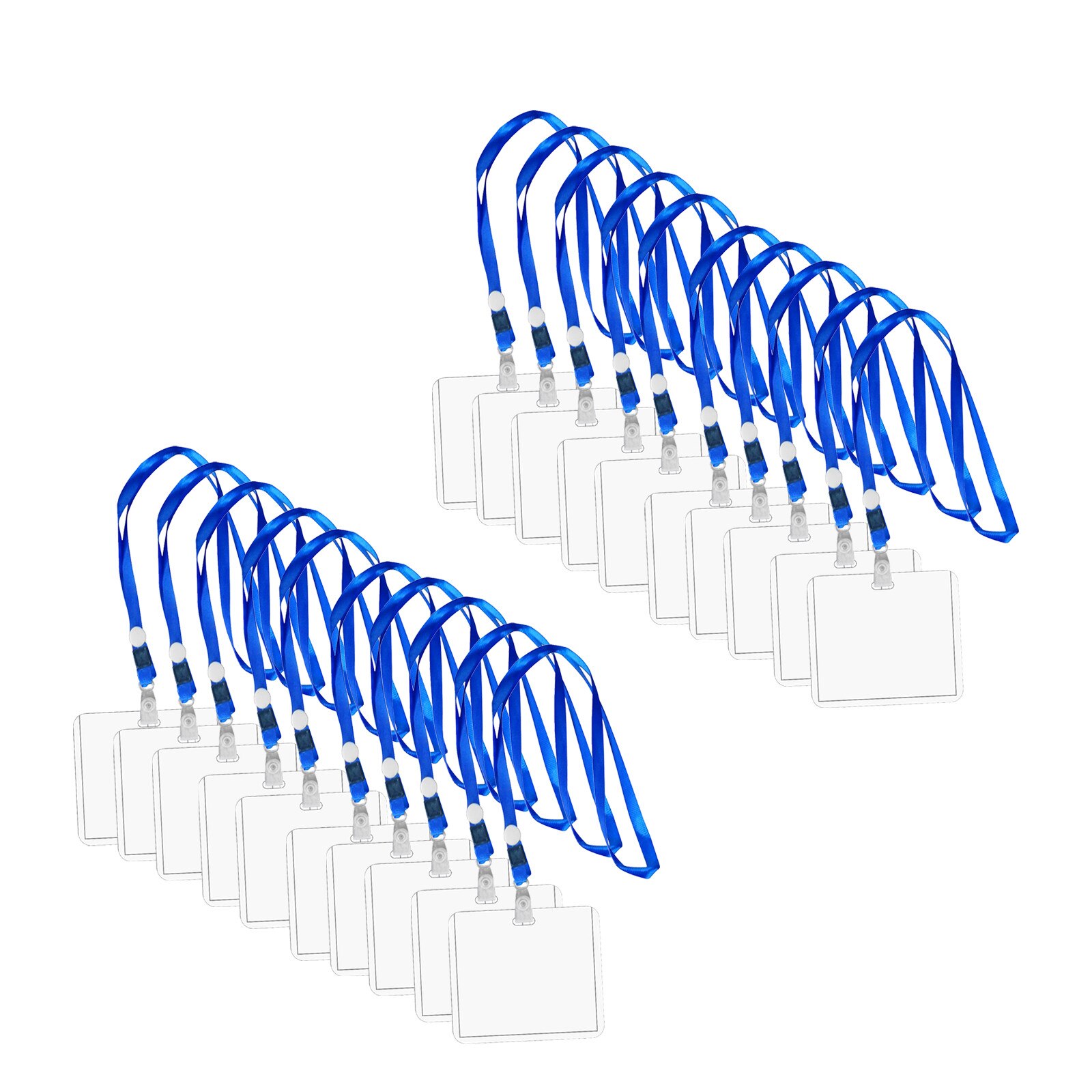 Gezondheid Kaart Vaccin Kaart Beschermhoes Waterdichte Pvc Zachte Kaart Geval Waterdicht Transparant Protect Kaarthouder Cover Protector: 20PCS