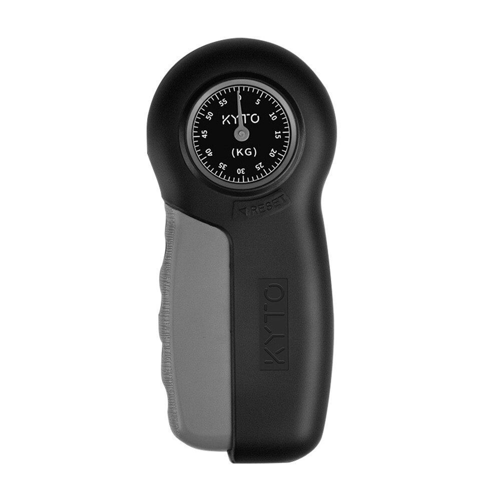 KYTO main Grip mètre dynamomètre pointeur dynamomètre main pince jauge de Force puissance entraînement outils de mesure 0-55kg: Ardoisé