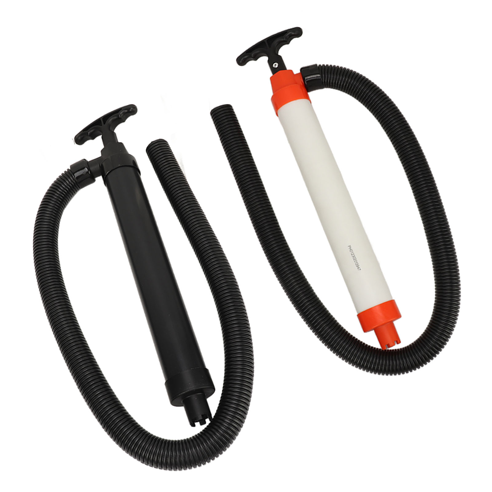 Manual Bilge Pump with Hose Portable Hand Water Pump for Yachts Fishing Boats Kayaks Speedboats