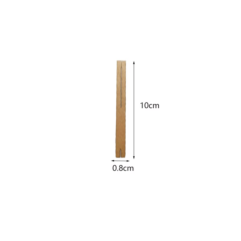 20 stk 5 tommers kryss tre lys stearinlys tre lys kjerne for diy stearinlys forsyning soya parffin voks: 8 x 100mm 10 stk
