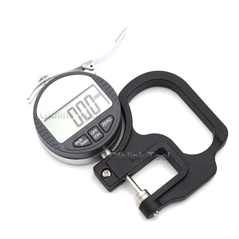 0-12.7mm Digital Micron Thickness Gauge Tester Meter Micrometer Caliper Gauge Measuring Tools 0.001mm