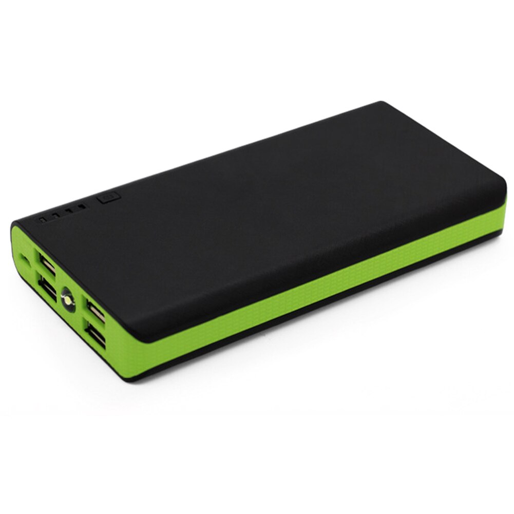 Bracelet boîtier bricolage boîte universelle Portable batterie portative externe Led Profession voyage bureau 4 Ports USB bouton intelligent