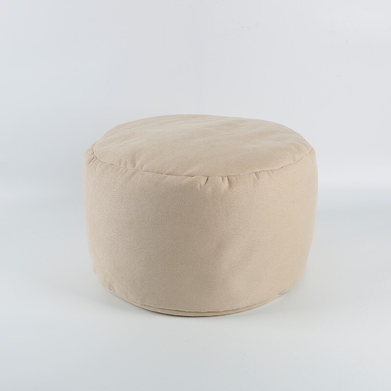 Kids Bean Bag Sofa Stoel Ligstoel Bank Poef Zetel Woonkamer Meubels Zitzak Bed Poef Bladerdeeg Couch Tatami: beige Unfilled