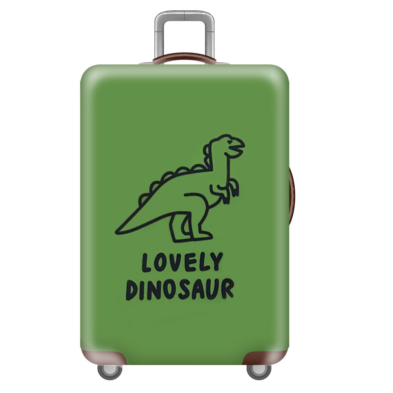 Cartoon Bagage Case Cover, Reizen Accessoires Voor 18-32 Inch Koffers, Bagage Kofferbak Elastische Beschermhoes, trolley Stofkap: M / F Luggage Cover