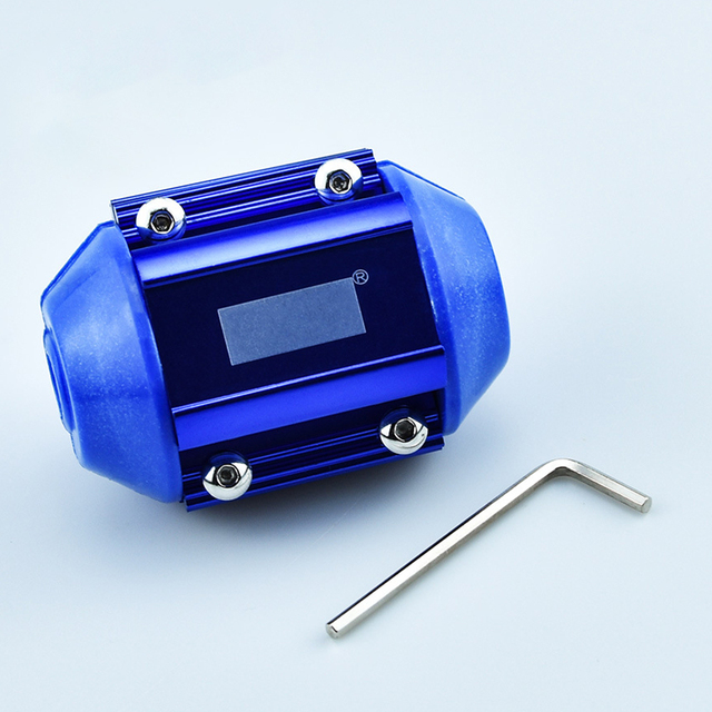 Universal Car Fuel Saver Magnetized Car Fuel Economizer Vehicle Fuel Saving Device Auto Magnetizer Car Tools Accessories: Blue