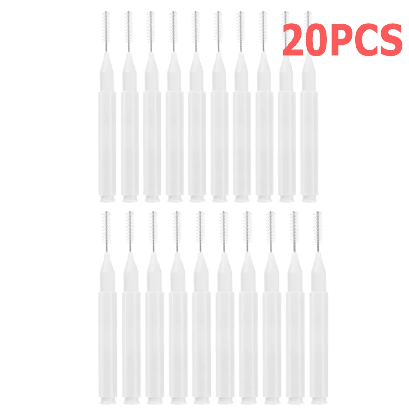 Portable Mini Eyebrow Brush 20/50PCS Brow Perm Brushes Disposable Bendable Micro Eyelash Brow Lifting Brushes Applicators Tools: Blue