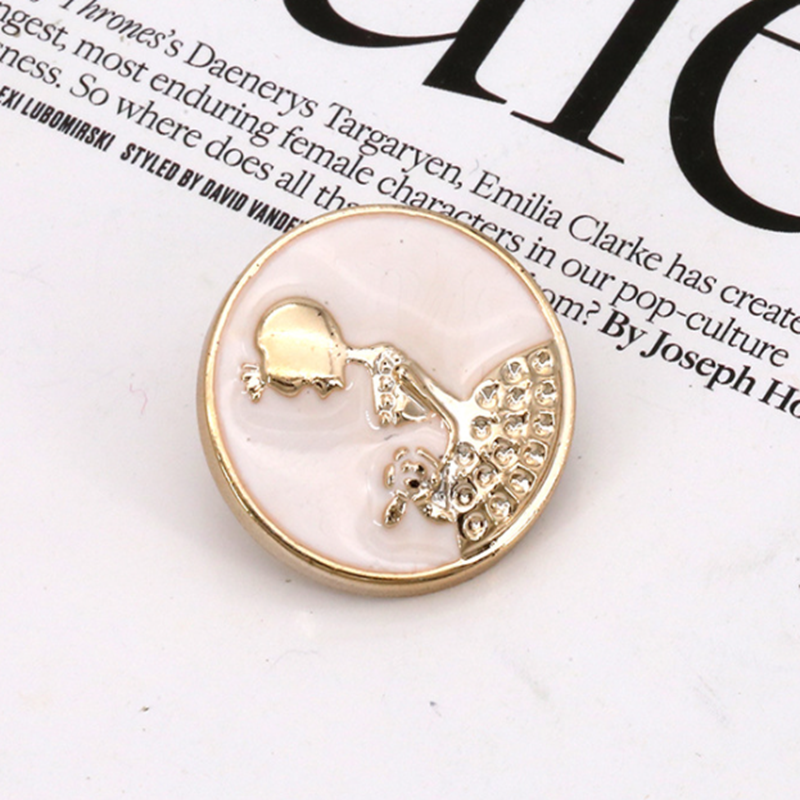 Boutons ronds en cuivre et cuir, 10 pièces, 15/18/20/25mm, pour vêtements, veste, Jeans, boutons métalliques, vêtements, accessoires de couture