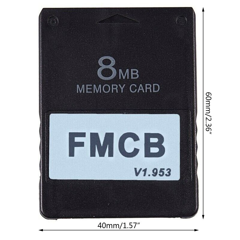 Tarjeta de memoria FMCB v1.953 para PS2 Playstation 2, tarjeta McBoot gratis 8MB 16MB 32MB 64MB OPL MC, tarjeta de programación de arranque