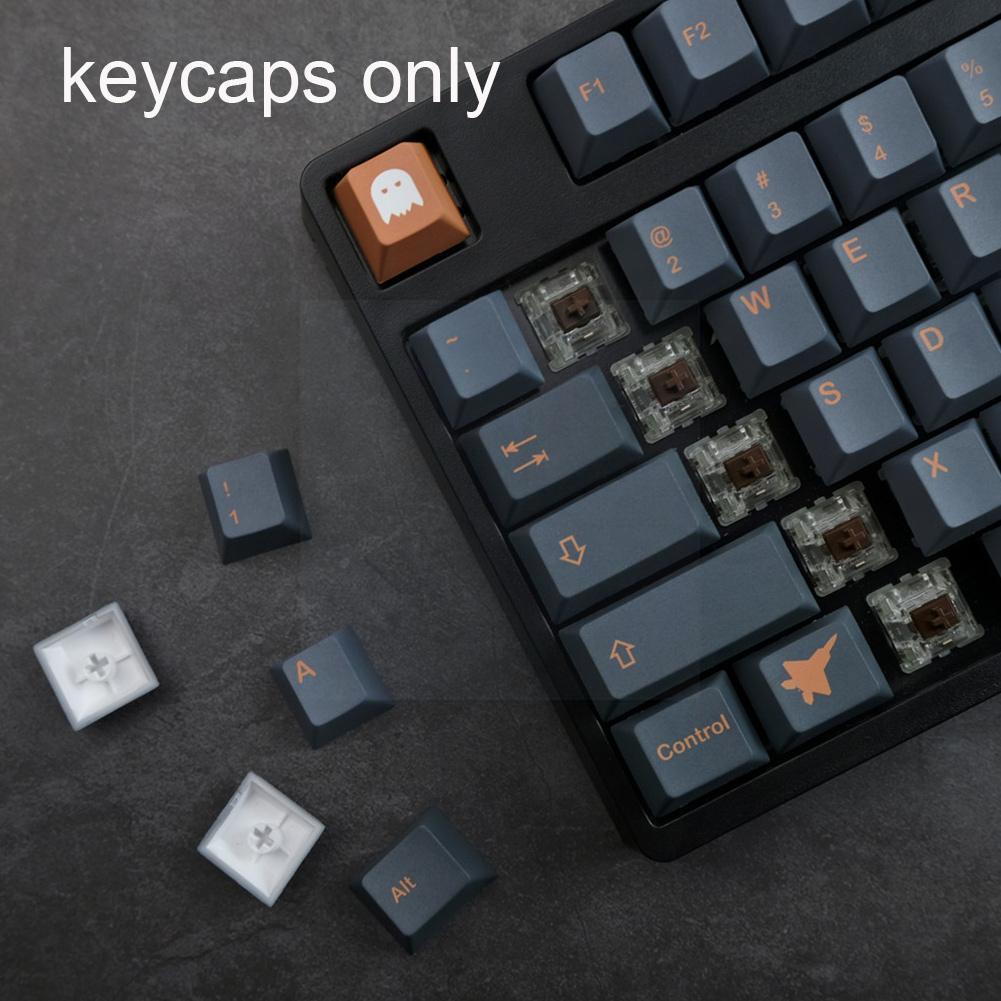 Mechanical Keyboard GMK Stealth Keycaps Profile Key GK64 Caps GK61 GMK 2U 980 DIY Keycaps Shift 142 1.75U With Keys T4A3
