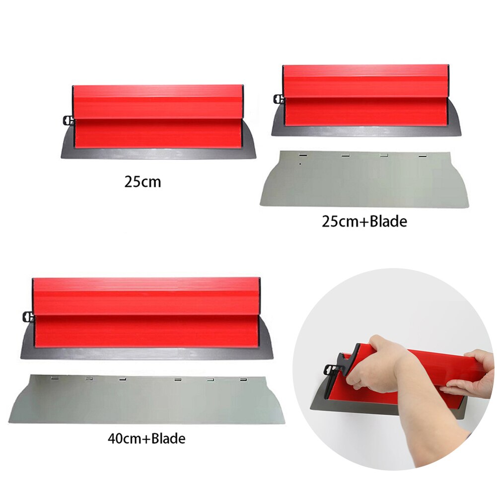 Gipsplaten Gereedschap Plamuurmes Spatel Gipsplaten Smoothing Coating Verf Blade Muur Gips Bouw Gereedschap Шпатель Строительный