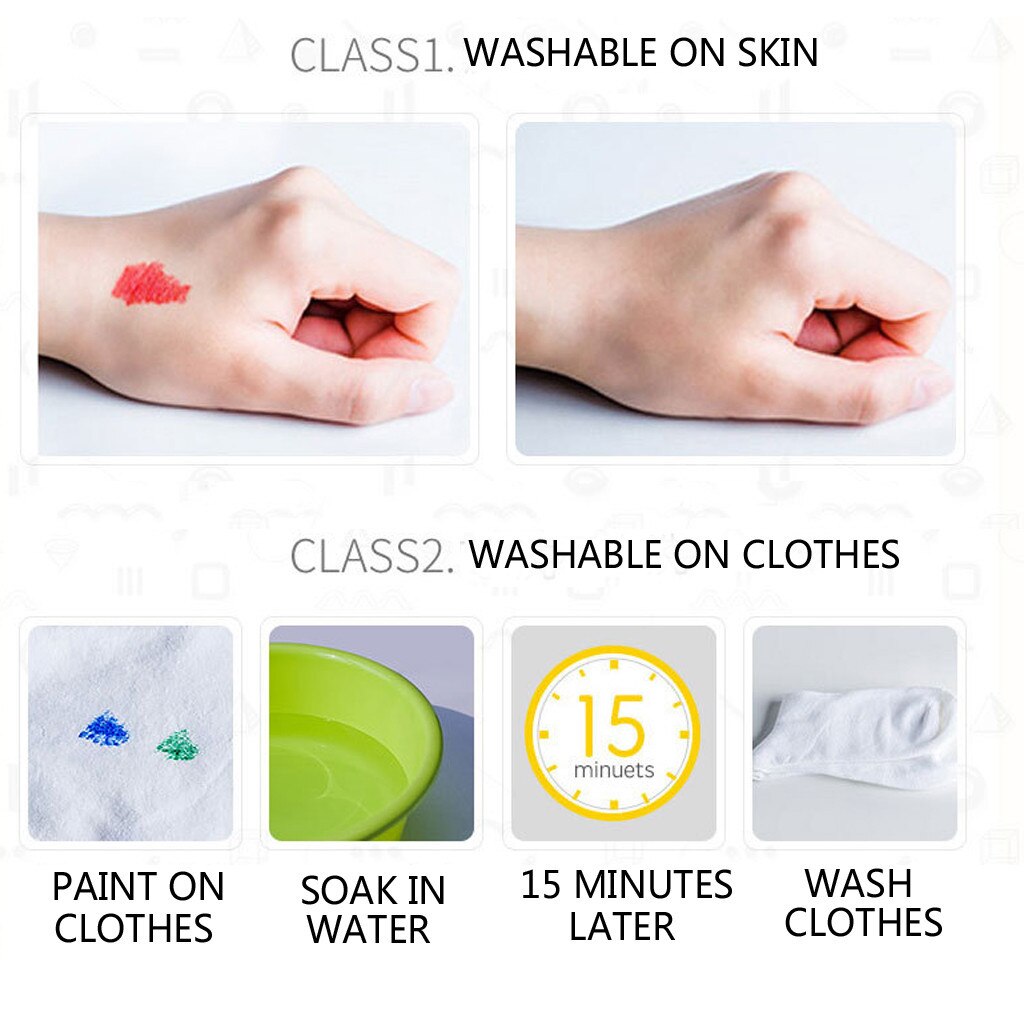 Acrylic Paint Washable Finger Paints Nontoxic For Paper Canvas Kids Activity Class Home Diy Finger Paint Pintura Acrilica