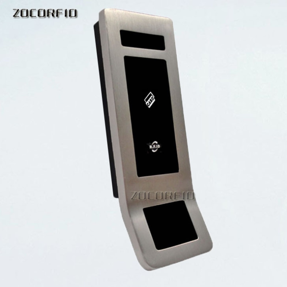 Stainless steel RFID Electronic locker 125khz RFID Smart door lock for cabinet locker sauna and office hotel home swimming pool
