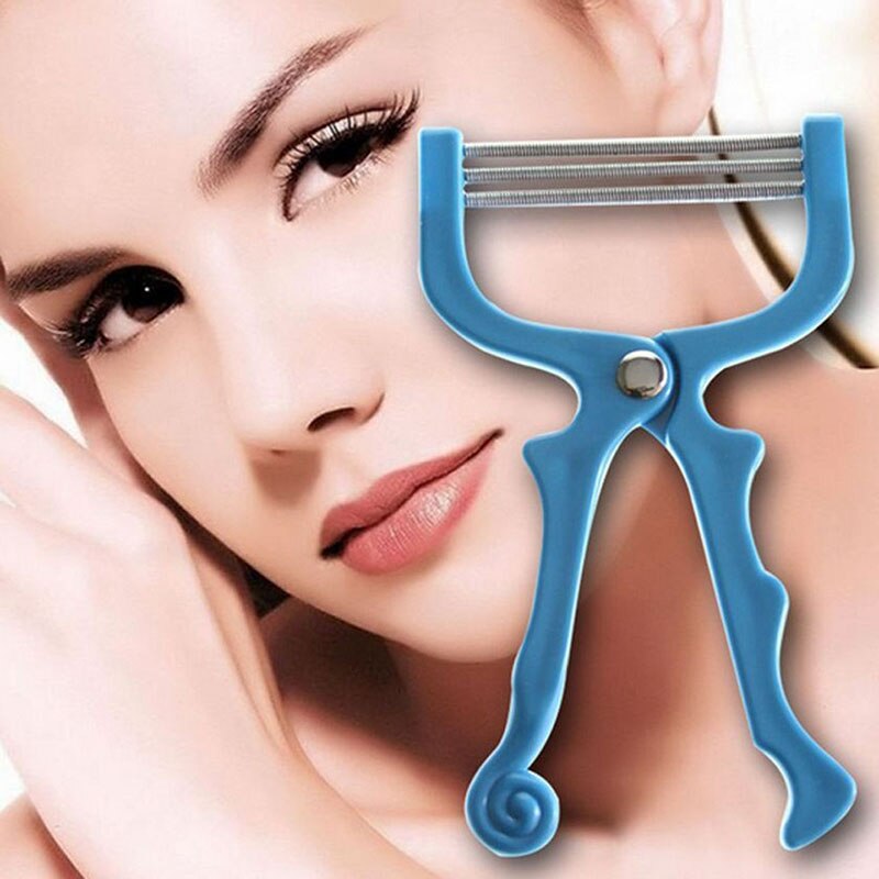 Safe Handheld Face Facial Hair Removal Threading Beauty Epilator Epi Roller Tool