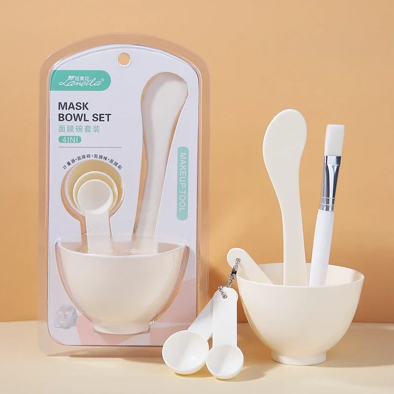 Juego de 9/6/Uds., cuenco para máscara rosa, máscara Facial completa, herramientas de belleza DIY, tazón para mezclar máscara Facial, cepillo, cuchara, palo, herramienta, Kit de cuidado Facial: Verde