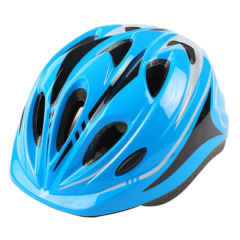 Kids Bicycle Helmet Outdoor Sports Pulley Skateboard Cycling Helmet For Children EPS Ultralight MTB Road Bike Child Safe Helmet: Blue