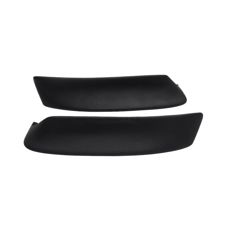 2Pcs Front Bumper, Top Grill Left Right Glossy Black Replacement for Seat Ibiza Cordoba 6L 2002‑2009