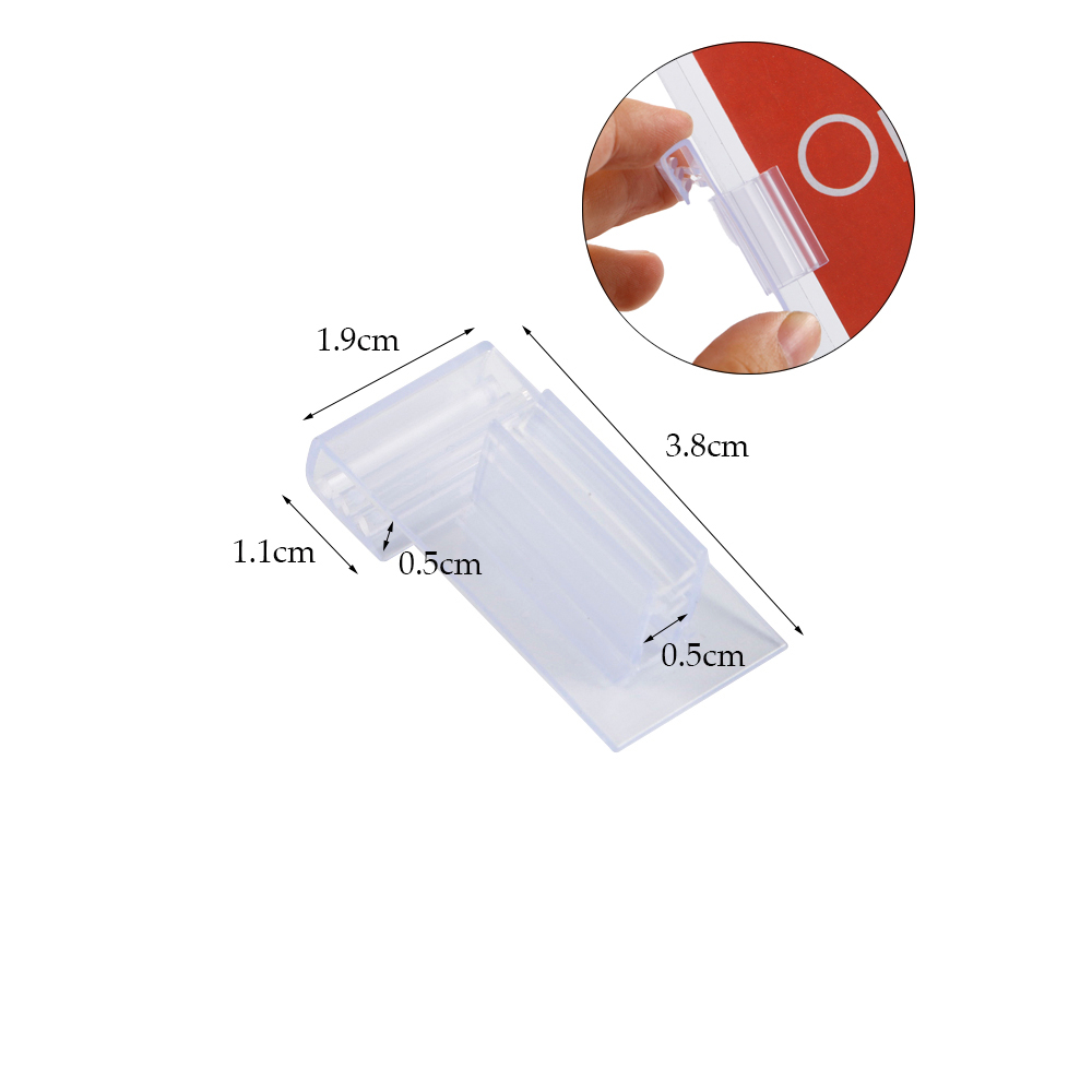 Multi-zweck Supergrip Pvc Zeichen Halter Kunststoff Greifer: 15