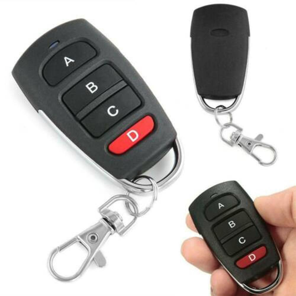 Universal Cloning Electric Gate Garage Door Remote Control Key Fob 433mhz Cloner 4-channel