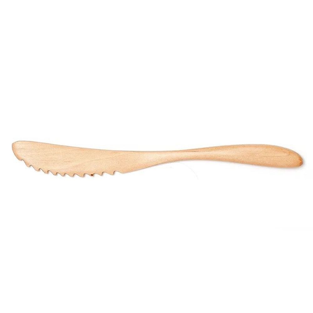 Wooden Marmalade Knife Butter Spreader Dinner Tabeware With Thick Handle Cutter Toast Bread Knife Kichen Tool: natural wood color