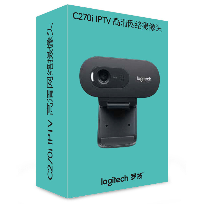 Original Logitech C270/C270i/C310/OEM HD Webcam 720p HD Built-in Mic Web Camera USB2.0 Free drive Webcam for PC Chat Camera