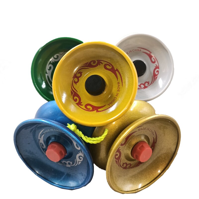 1pc yoyo alumiiniseoksesta kierre temppu yo-yo kuulalaakeri aloittelijoille aikuisille lapsille klassinen mielenkiintoinen lelu