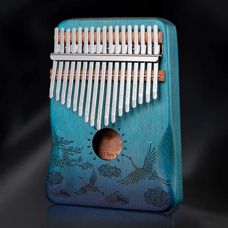 Cega 17 Keys Kalimba Thumb Piano Wooden Finger Piano Marimba Musical