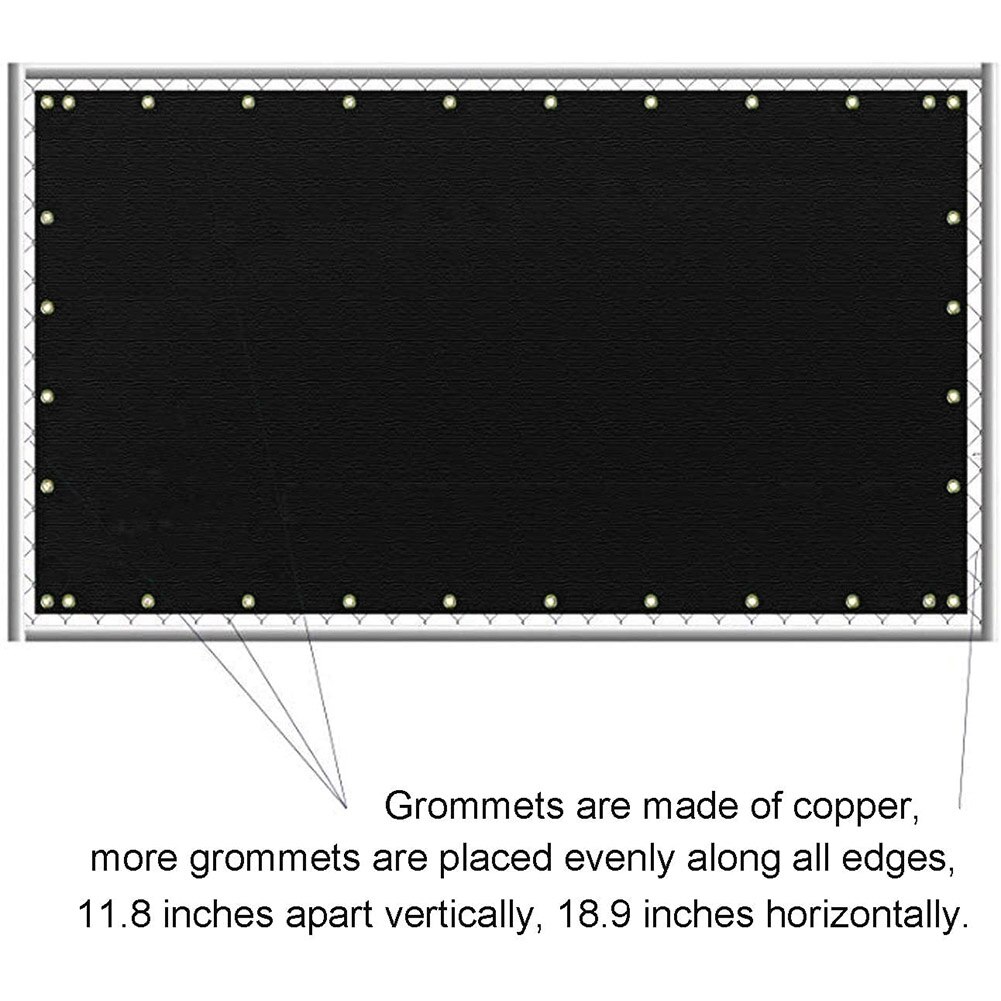 Balcony Privacy Screen Patio Garden UV Protection HDPE Fade Resistant Ventilated Outdoor Fence Heavy Duty Mesh Easy Install Deck