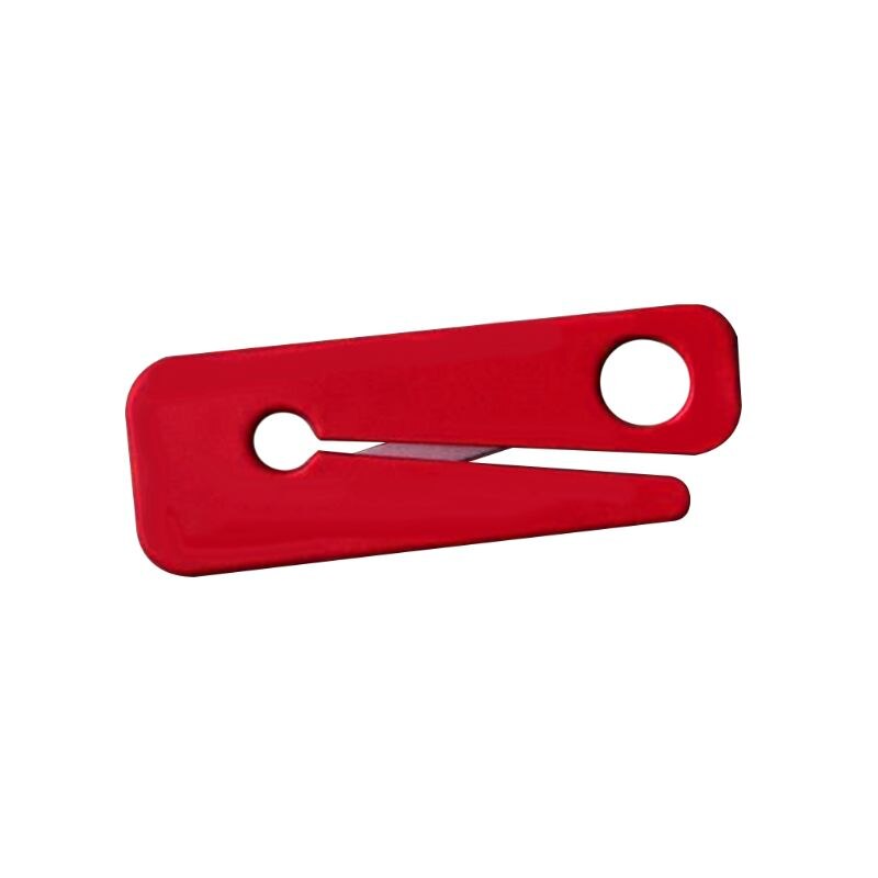 1 stk sikkerhed bærbar hængende type sikkerhedssele skære kniv sikkerhedssele cutter værktøj: Rød