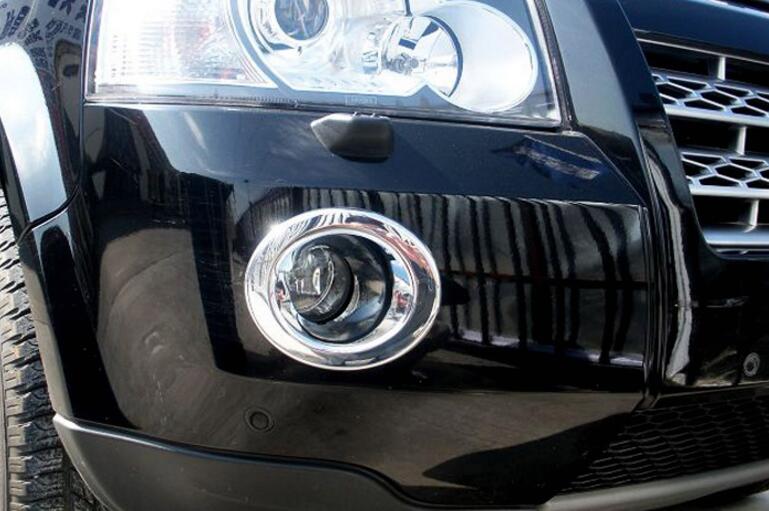 ACCESSORIES FIT 2006 - for FREELANDER 2 LR2 FOG LIGHT LAMP CHROME COVER TRIM INSERT GARNISH