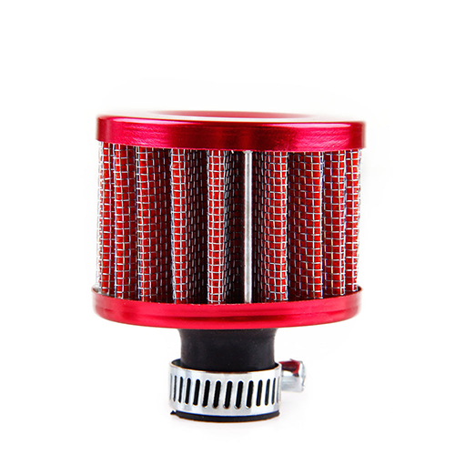 13mm Auto Cold Air Intake Filter Kit Carter Vent Cover Breather Auto Styling Luchtinlaatfilter Universal Auto Accessoires: red