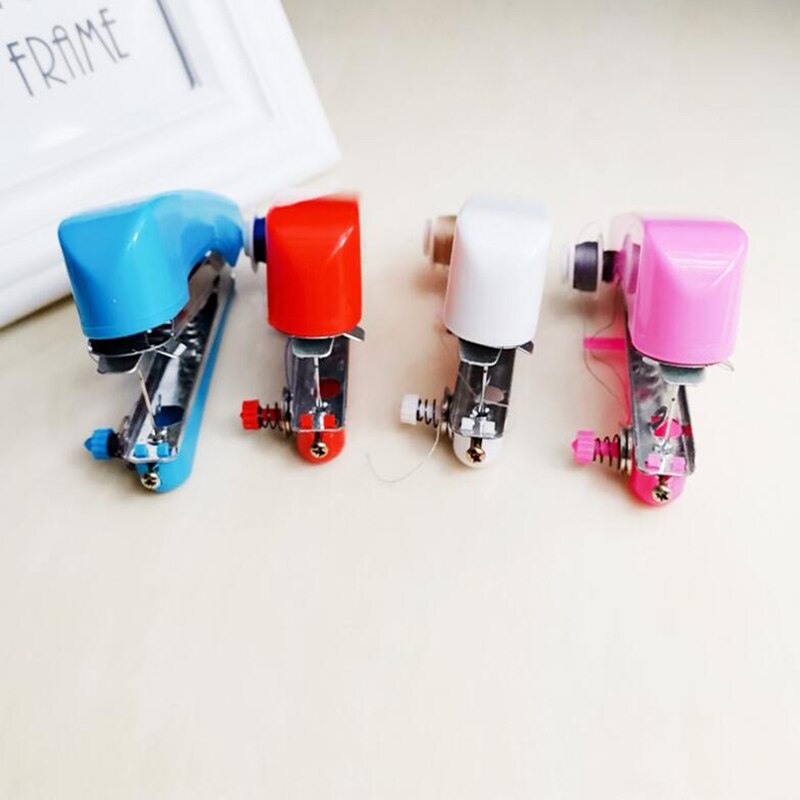 Manual Sewing Machine Cloth Fabric Handy Sewing Tool Simple Operation Sewing Tools Sewing Portable Sewing Machines