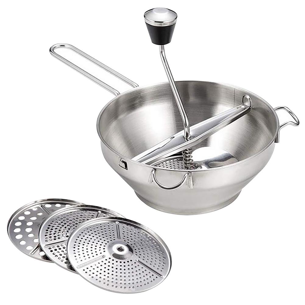 Food Grinder Mill Stainless Steel Unique Uses Durable Manual Non-toxic Easy To Use Versatile And Best Tool For Outdoor Activity