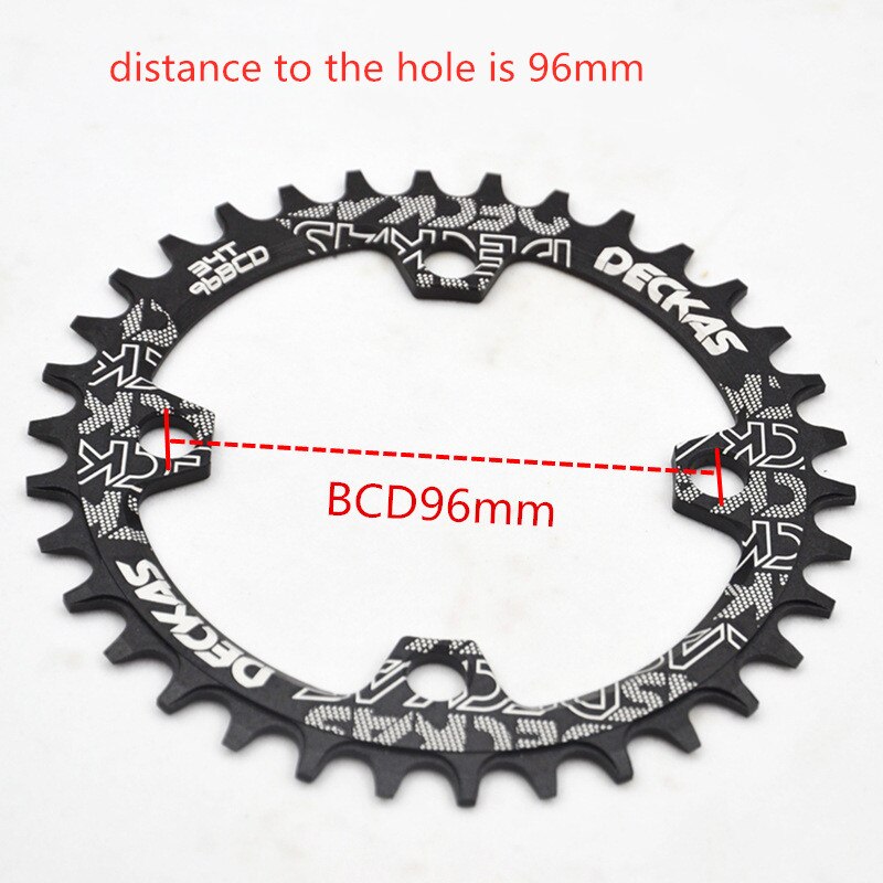 DECKAS MTB Bicycle Chain Ring 11 Speed Bike round Crankset 96BCD Chainring 32-38T