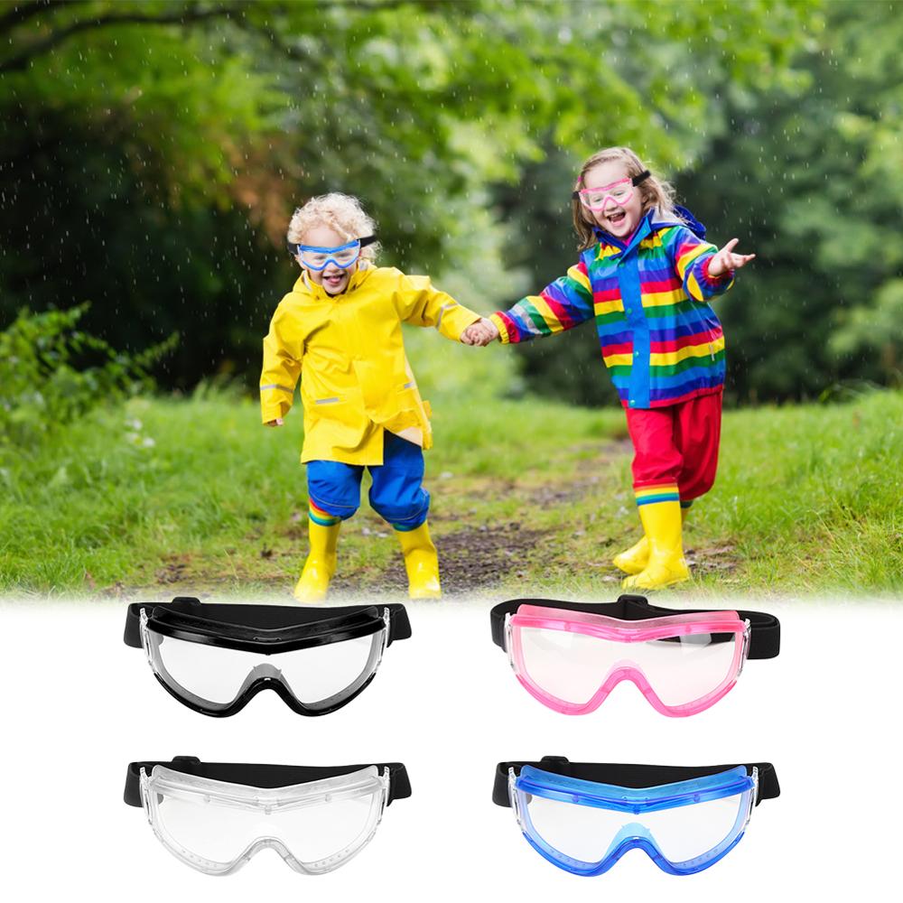 Kind Veiligheidsbril Anti-Speeksel Kid Antifog Transparante Unisex Kid Beschermende Bril Virus Pc Veiligheidsbril Wandelen Eyewears