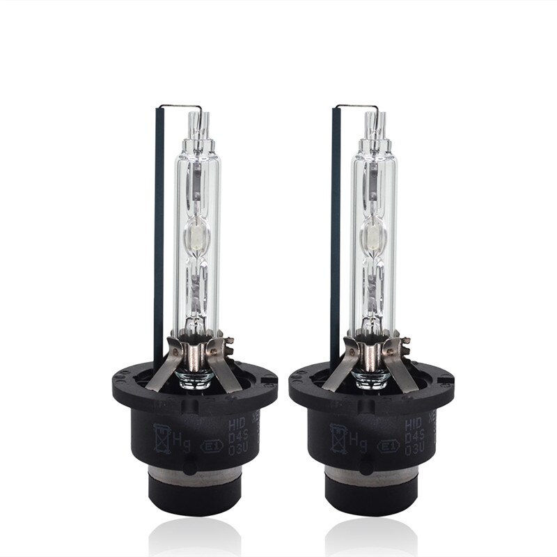 Hcdlt 2 stk  d2s d2 d4 d4s xenon gjemte seg pærer 35w 5500k hvite raske lys gjemte seg lampe lys erstatning til frontlys ballast sett
