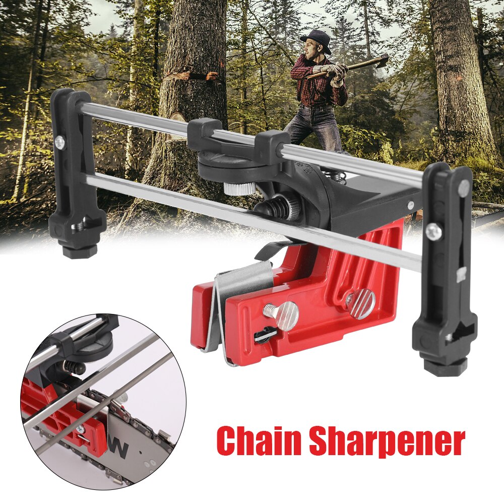 Manual Saw Chainsaw Chain File and Guide Sharpener Grinding Guide for Garden Chain Saw Sharpener Garden Tools