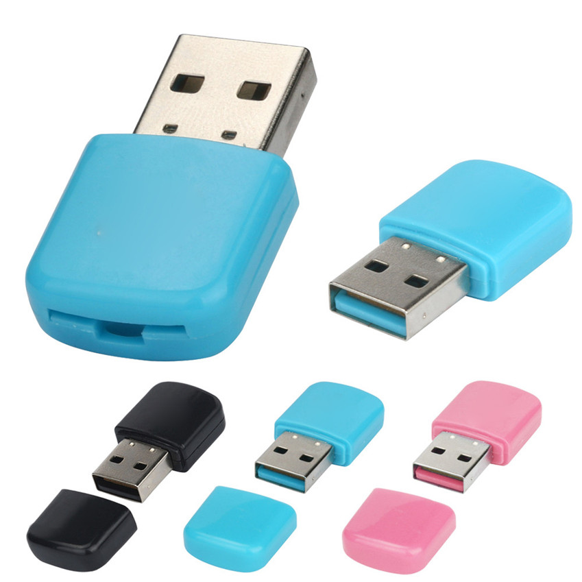 Geheugenkaart Reader USB 2.0 Adapter Voor Micro SD SDHC SDXC TF T-Flash