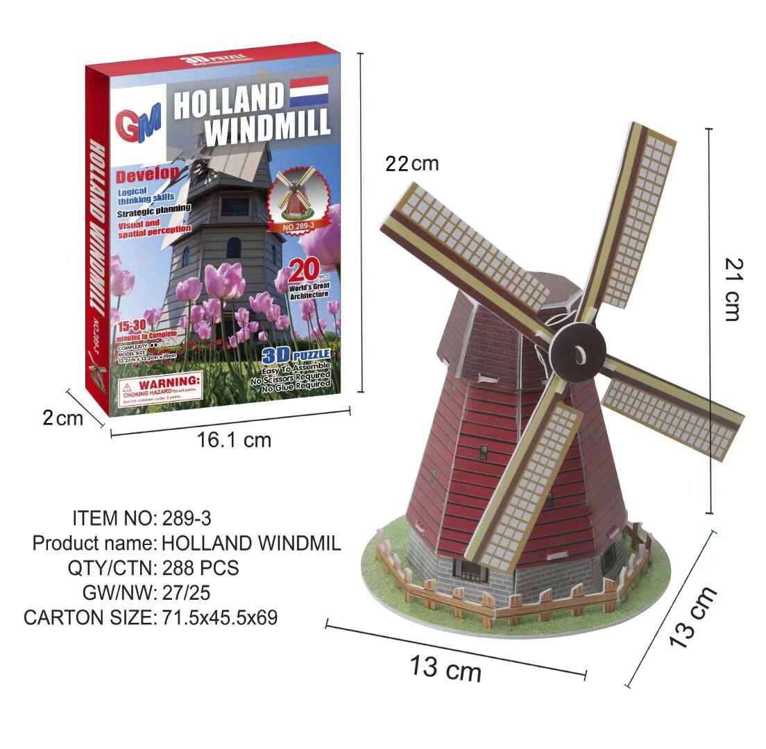 Newest Kids Toddler Puzzle DIY Intelligence 3D Puzzle Science Education City Landscape Puzzle Toys for Boys Girls: Green