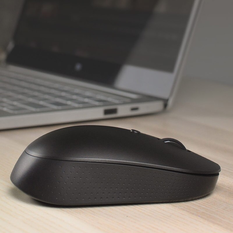Originele Xiaomi Dual Mode Draadloze Muis Stille Editie Opto-Elektronische Bluetooth 2.4G 1300 Dpi Uv Huid Stof Comfortabele grip