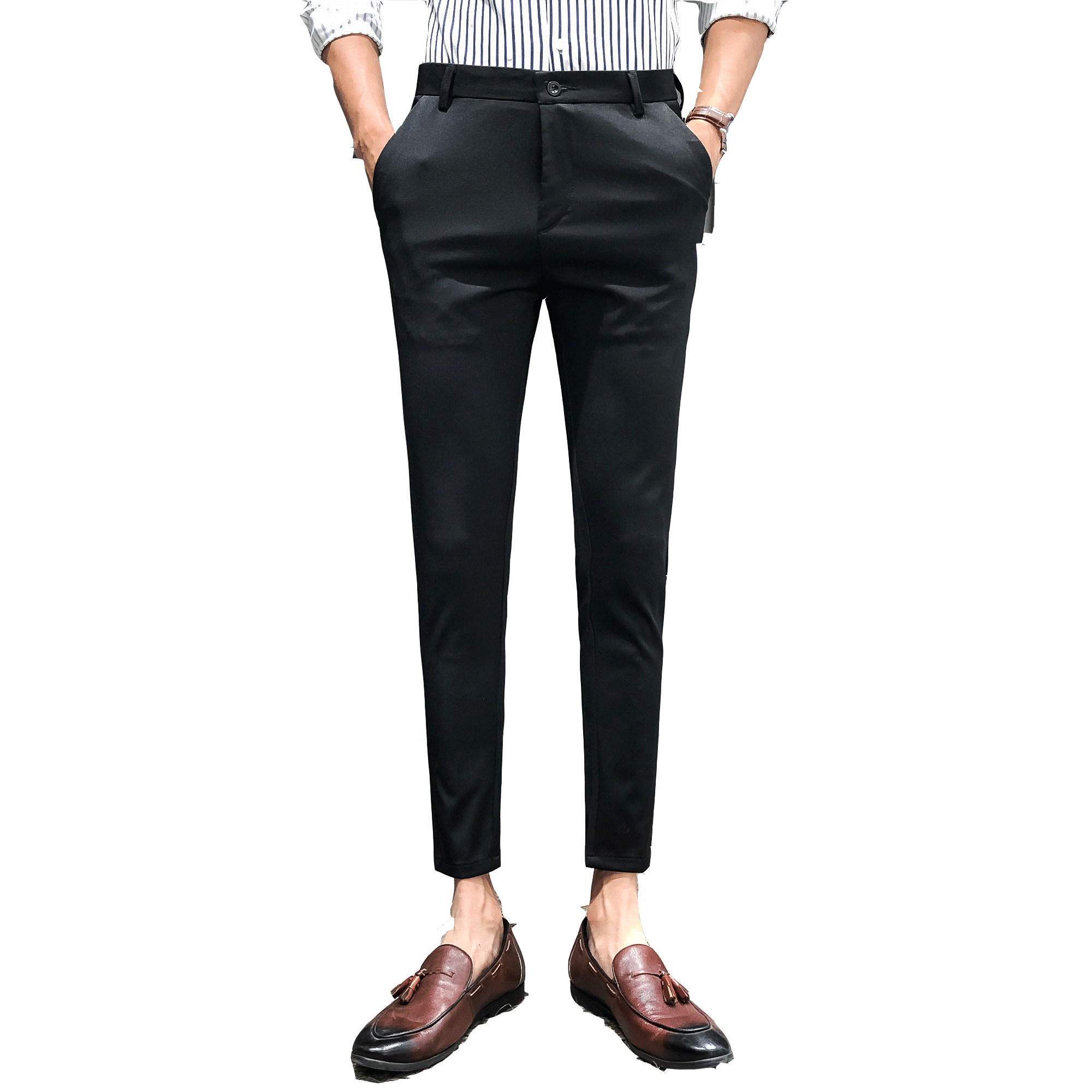 Mannen Business Jurk Broek Casual Formele Suits Broek Brand Office Sociale Bruiloft Broek Streetwear Kostuum Homme